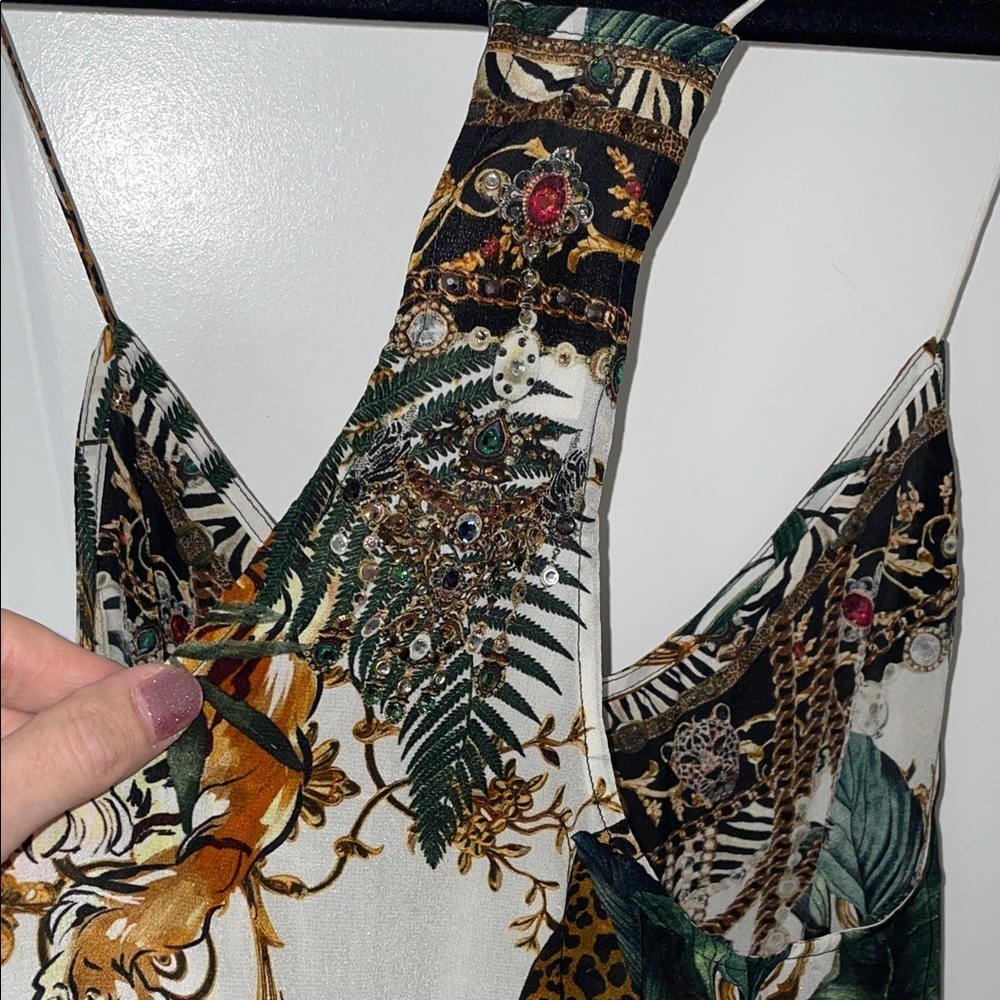Camilla Embellished T strap Tank - Picture 7 of 13